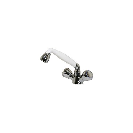 SCANDVIK Standard Combo Pull-Out Faucet & Shower Handle Without Water Conservat 46000P